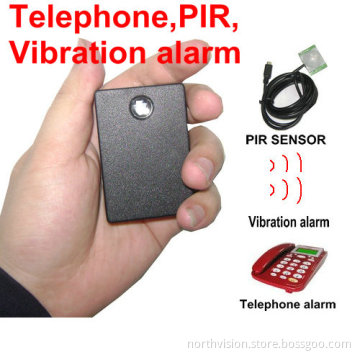 Integrated Infrared Sensor/Telephone Detector/Vibration Sensor (RT200)